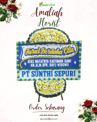 Papan Bunga Duka di Kelayan Timur