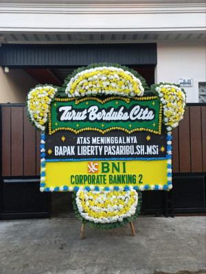 Papan Bunga Duka di Kelayan Timur