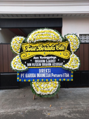 Papan Bunga Duka di Kelayan Timur