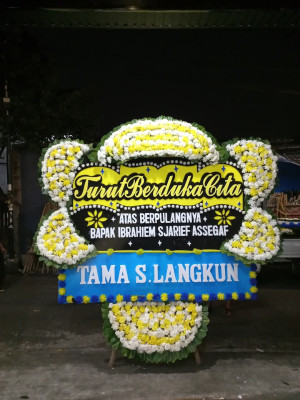 Papan Bunga Duka di Kelayan Timur