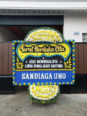Papan Bunga Duka di Kelayan Timur