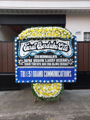 Papan Bunga Duka di Kelayan Timur